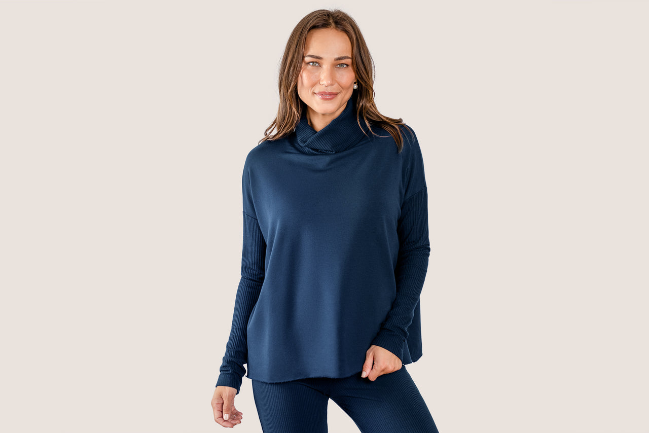 Light Hug® Turtleneck Top
