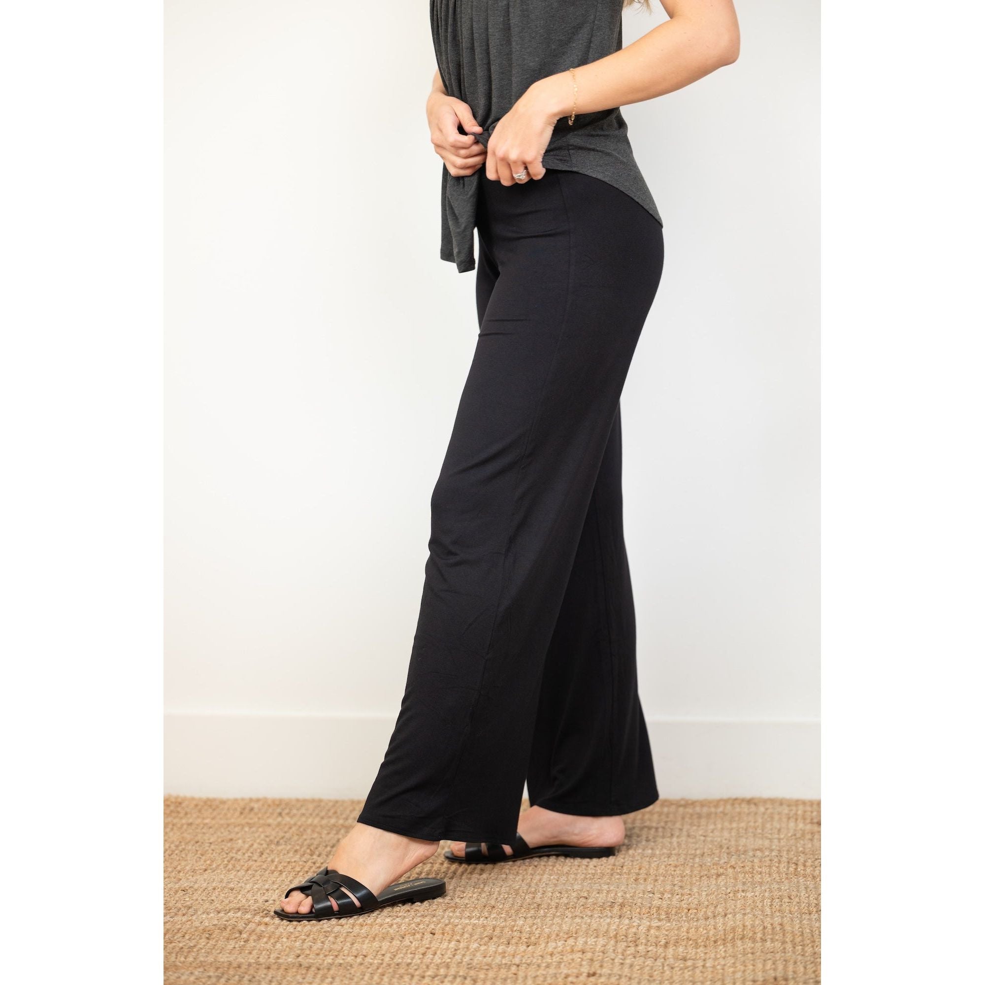Power Pants - Palazzo Lounge Pants for Work from Home | JJwinks
