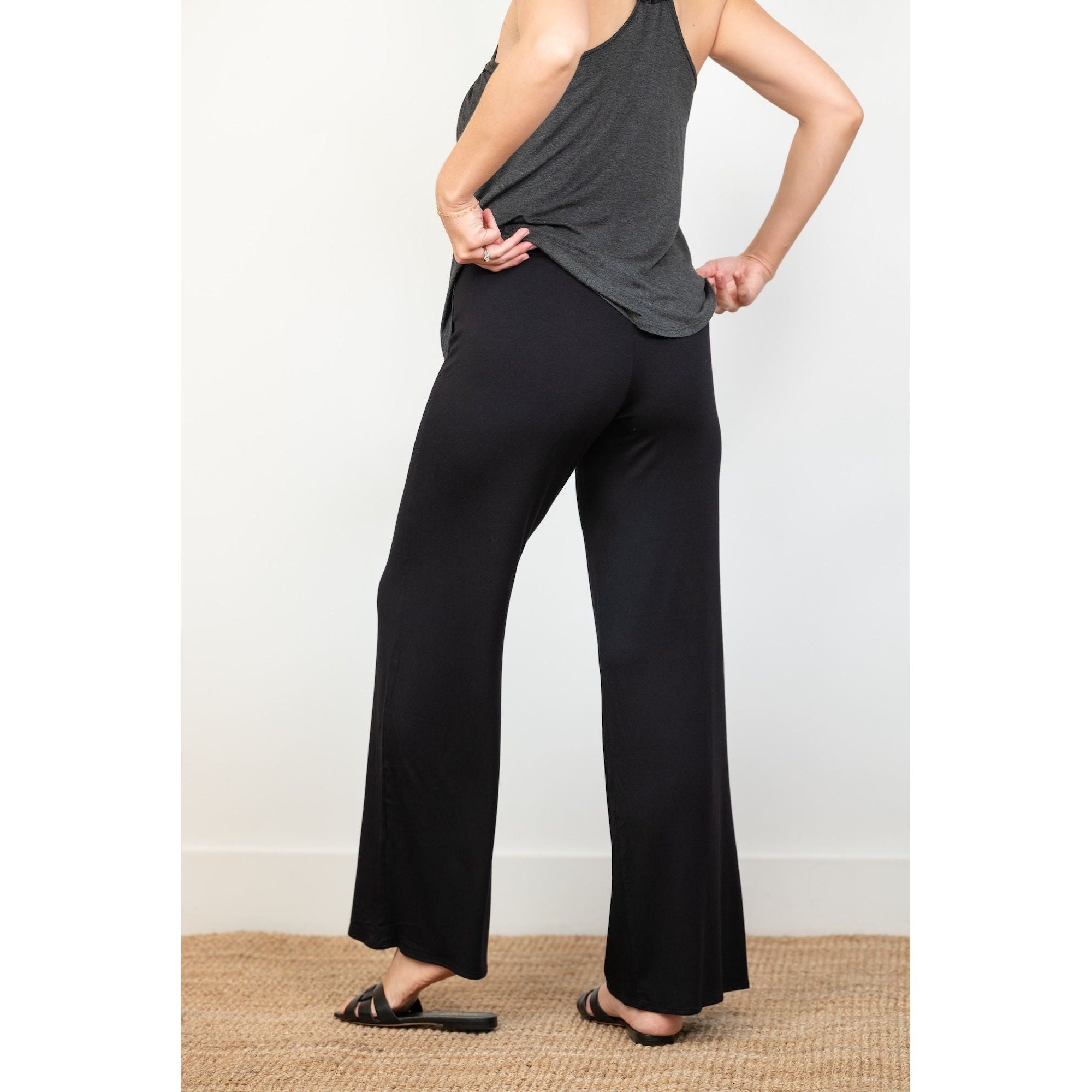 Power Pants - Palazzo Lounge Pants for Work from Home | JJwinks