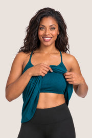 Deep Teal Rib