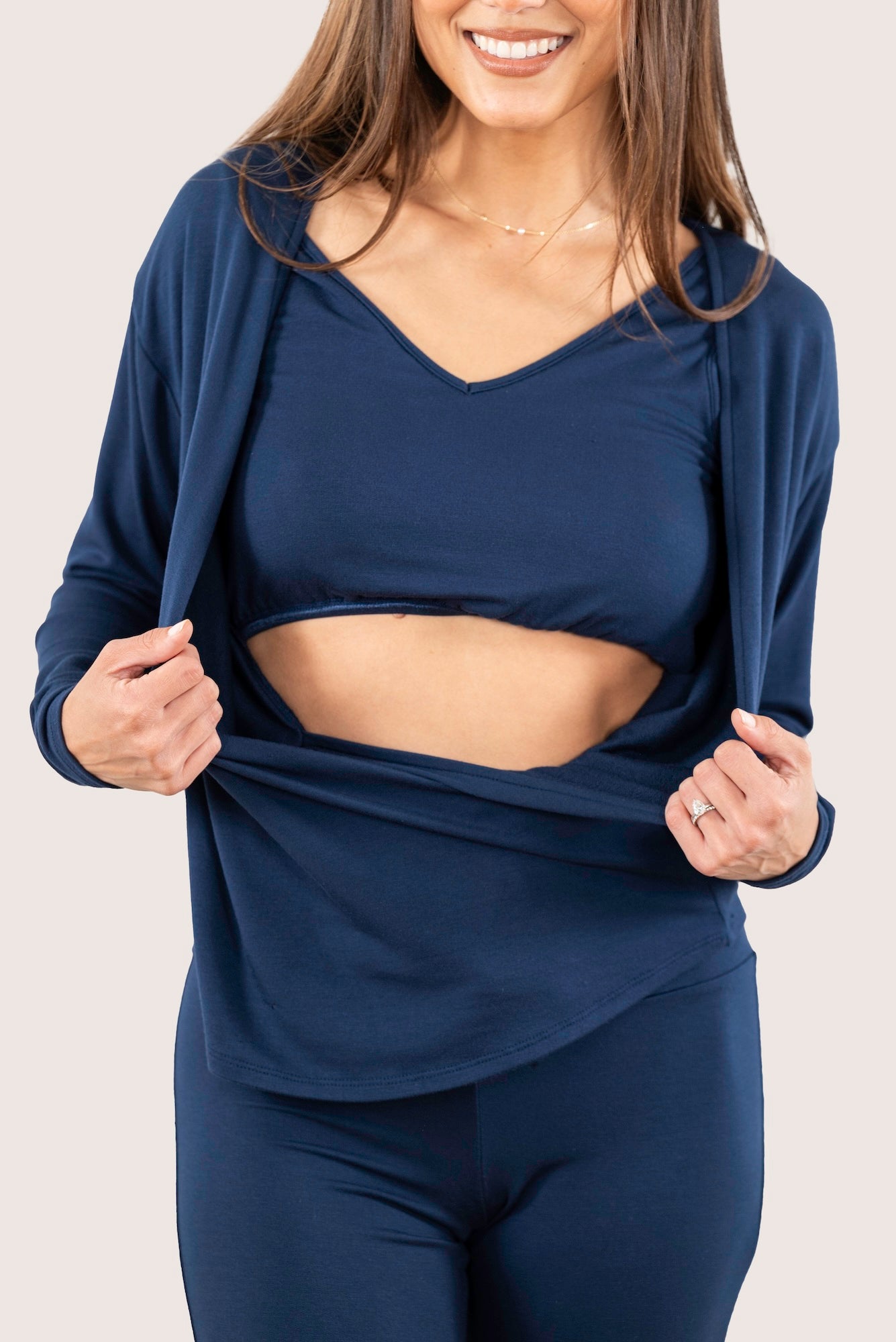 Wrap Star - Bra-Free Wrap Long Sleeve Top | JJwinks